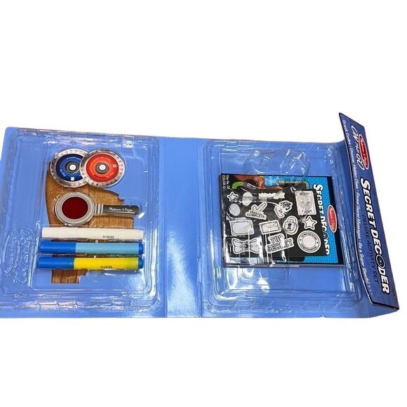 NIB Melissa & Doug Secret Decoder Deluxe Activity Set On The Go activity gift - Picture 3 of 8